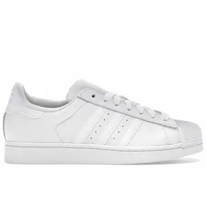 adidas Men's Superstar II Triple White, from StockX