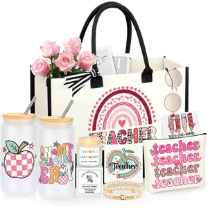 Teacher Appreciation Gifts for Women, End of Year Thank You Valentines Day Christmas  Gifts for Teachers Basket Set of 6