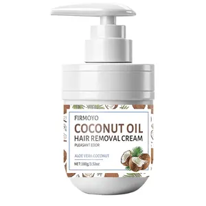 3.52oz Coconut Hair Removal Cream | Soothes Skin with a Natural Coconut Scent | For Sensitive Areas on Face & Body | A Gentle Choice for Women’s Hair Care | Hair Removal Solution