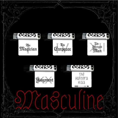 MASCULINE Perfume Oil Sample Pack
