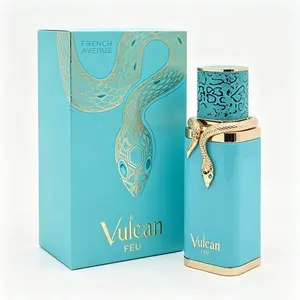 French Avenue Vulcan Feu Unisex EDP Perfume, 100ml Oriental Wood Tone Lasting Fragrance