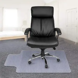New Chair Mat for Carpet Floor Low Pile Office and Home Use Thick and Sturdy Transparent Desk Chair mat for Carpets Size 36" X 48" with Lip