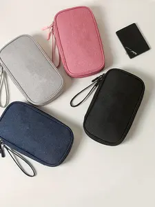 Digital Storage Bag for Power Banks Mice Chargers Hard Drive Cases Protective Covers, Perfect Travel Daily Organizer Gift, Bag Organizers