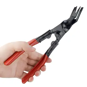 Automotive Trim Clip Removal Pliers, Push Pin Panel Remover Tool, Car Interior Upholstery Fastener Pliers for Door Panel, Dashboard & Bumper Trim