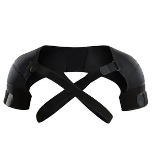 Sports Shoulder Support Straps Back Pain Relief Double Bandage Cross Shoulder Straps Double Shoulder Pads Adjustable New