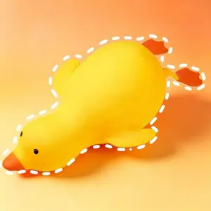 Hot-selling Extra-Large "Charge Duck" – Slow-Rebound Stress-Relief Toy for Adults & Kids (Yellow)