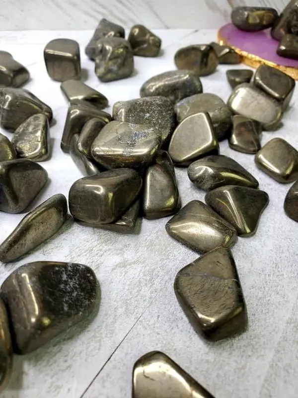 PYRITE TUMBLES