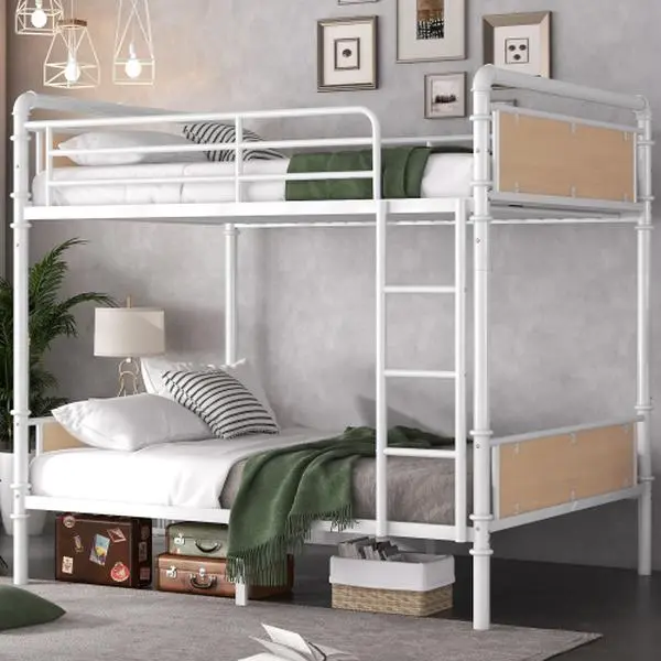 2 Twin XL Beds in 1! Detachable Bunk Bed Clearance - Lowest Price.