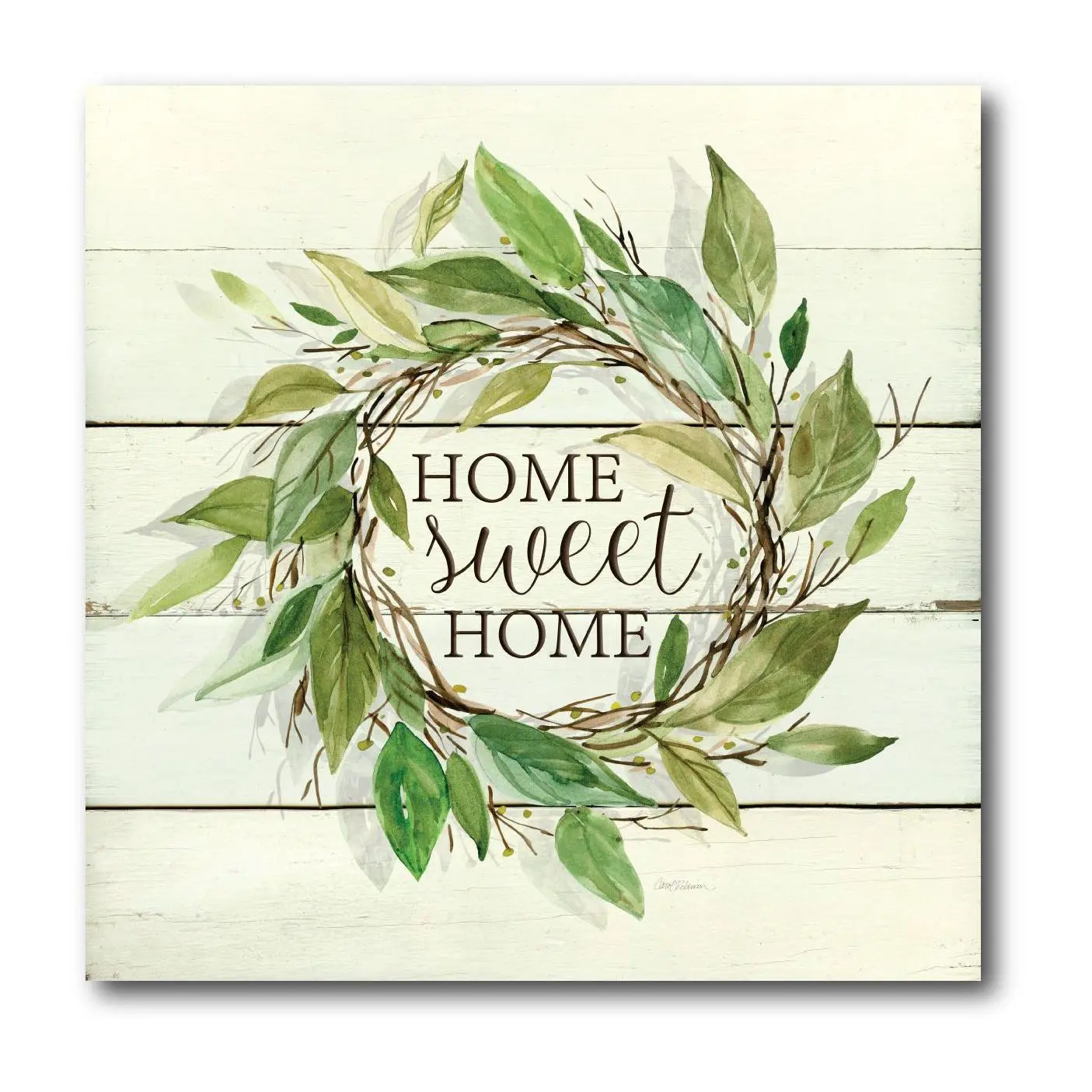 Courtside Market Home Sweet Home 16x16 Canvas Wall Art