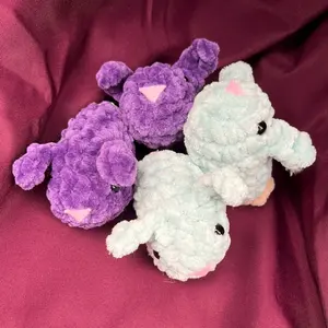Crochet Bunny Plushies