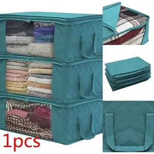 1 Piece Large Storage Box w/Window
