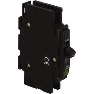 Square D 15 Amp, 240 VAC, 1 Pole, Panel Mount Miniature Circuit Breaker 14-2 AWG QOU115
