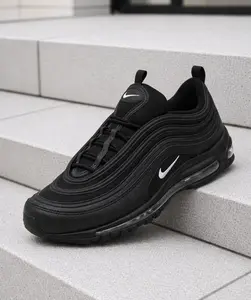 Nike Air Max 97 Black White Anthracite 921826-015 Men's Fashion Sneaker New
