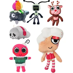 New Dandy's World Plush Toy Cute Dandy Scrap Stuffed Horror Game Pebble Plushie Soft Pillow Doll Kawaii For Children Gift