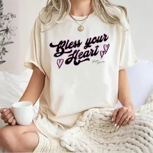 Bless Your Heart Megan Moroney Shirt Casual Tops Build Your Tee
