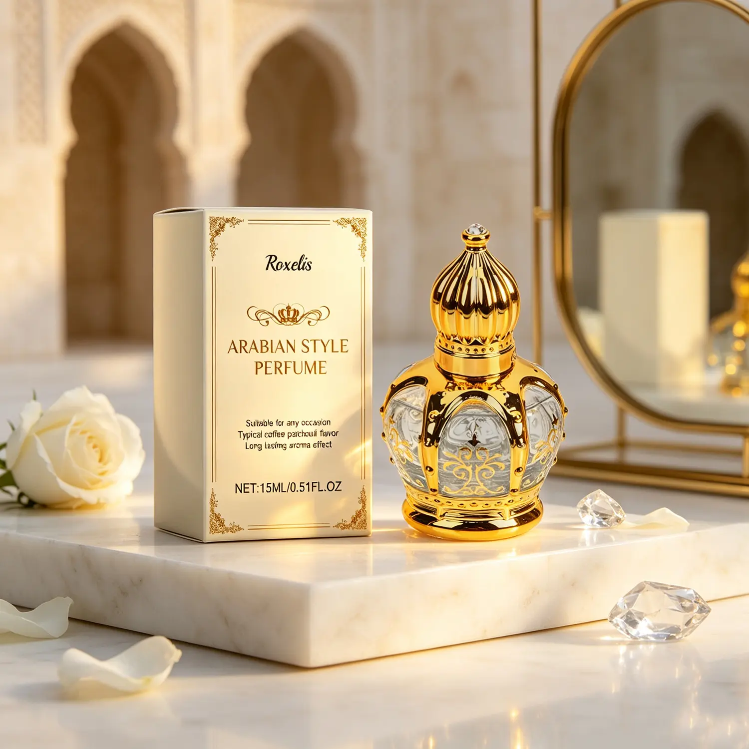 Women's Pheromone Perfume, Long-Lasting Floral Fruity Scent, Infused with Special Pheromone Formula, Designed for Her, Luxurious & Aristocratic Charm, Make Him Addicted, Share a Wild and Wonderful Night, Perfect Valentine's & Christmas Gift,15ml/0.51fl.oz