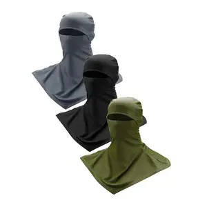 Yeomoo 3 Piece Shiesty Balaclava Face Mask, Sun UV Protection Neck Cover, Breathable Summer Motorcycle Mask for Men Women summerwins