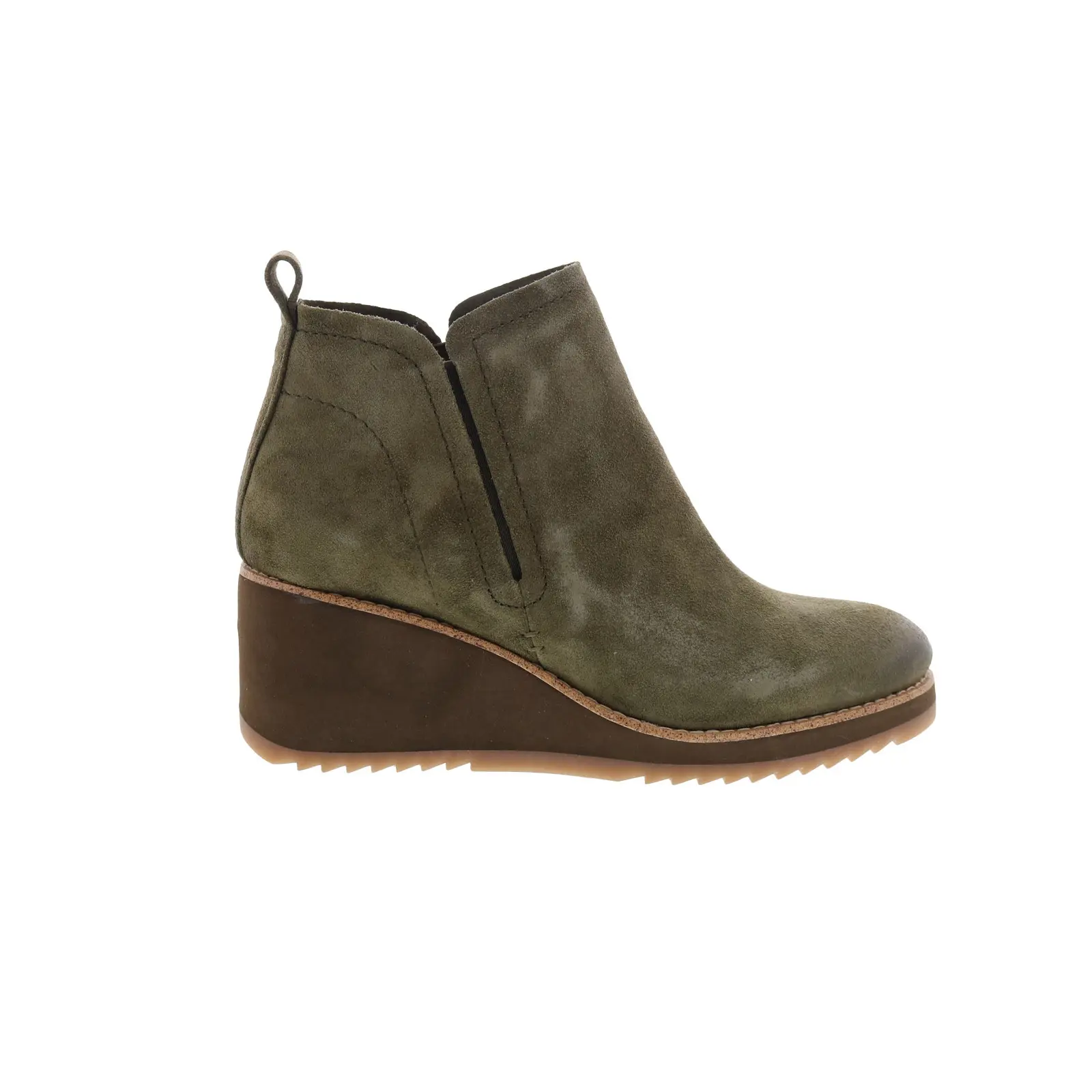 Sofft Emeree SF0049036 Womens Green Suede Ankle & Booties Boots