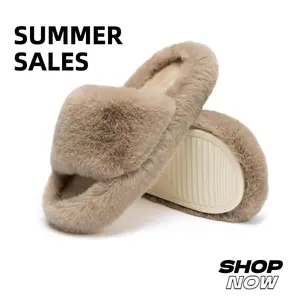 Clearance Sale Cozy Plush House Slippers & Lightweight Summer Indoor Slides Random Shipping
