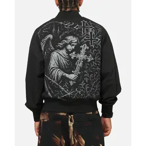 Saint Morta Crossbearer Bomber Jacket Black