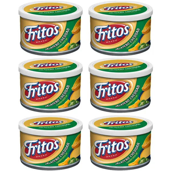 6 Pack - Fritos Jalapeno Cheddar Flavored Cheese Dip 9oz