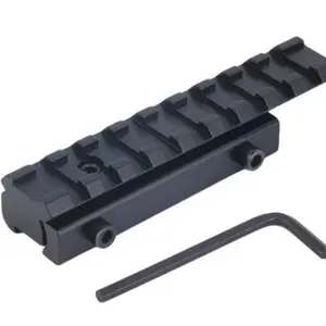 Scope Mount Adapter 11mm to 21mm Rail Clamp, 11mm Dovetail to 21mm Conversion Bracket, Universal Fit Scope Holder for Hunting & Shooting