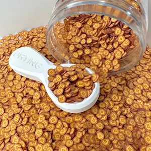 5MM Game Coin, Currency Polymer Clay Sprinkle Slice (NOT EDIBLE)  D9-11