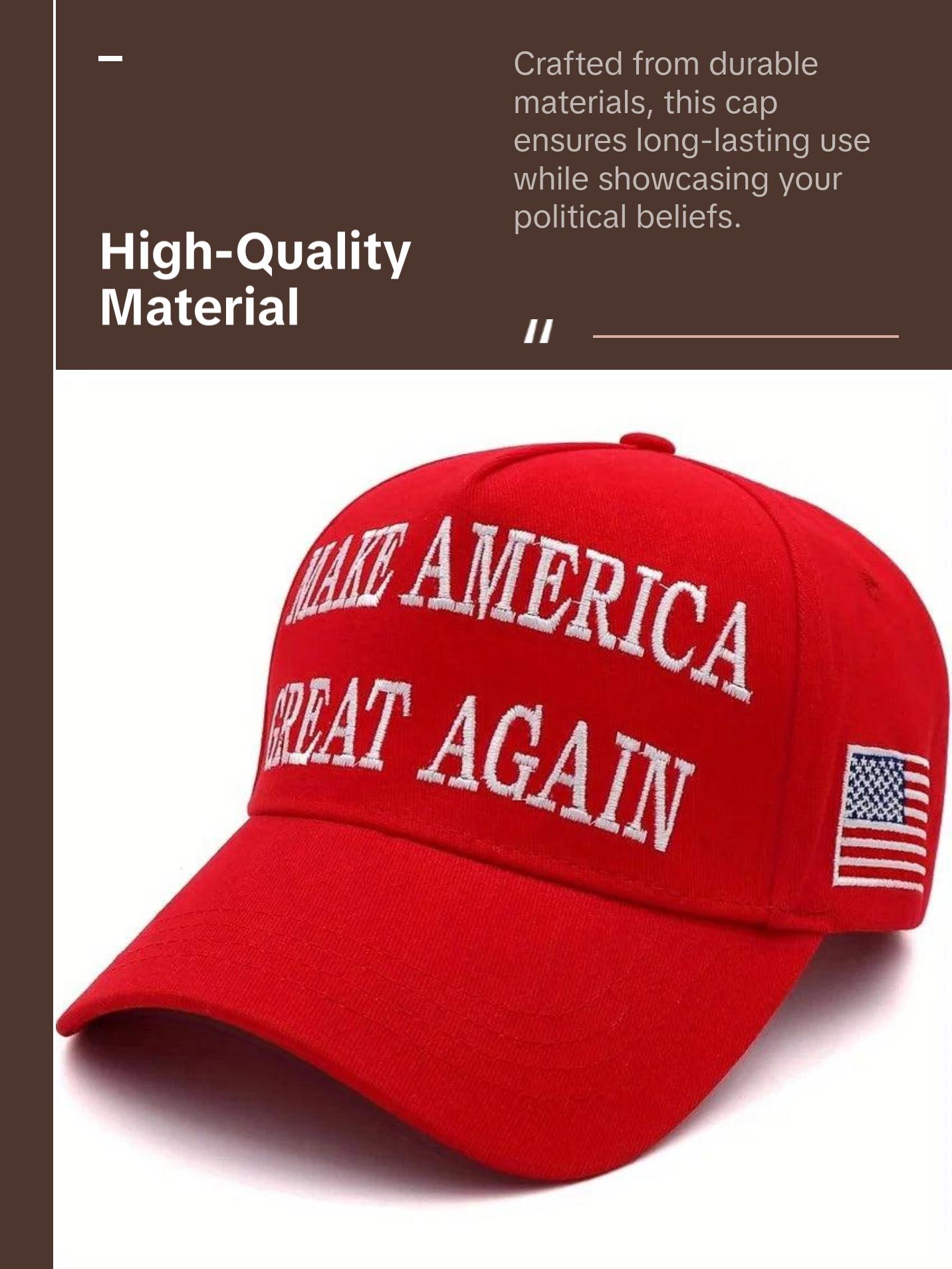 New Donald Trump 2024 Cap USA Baseball Cap MAGA Snapback