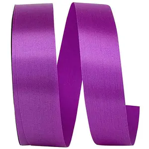 Florist Ribbons:  Acetate / Satin Supreme Cooler Ribbon -- Fuchsia Color --- Various Sizes