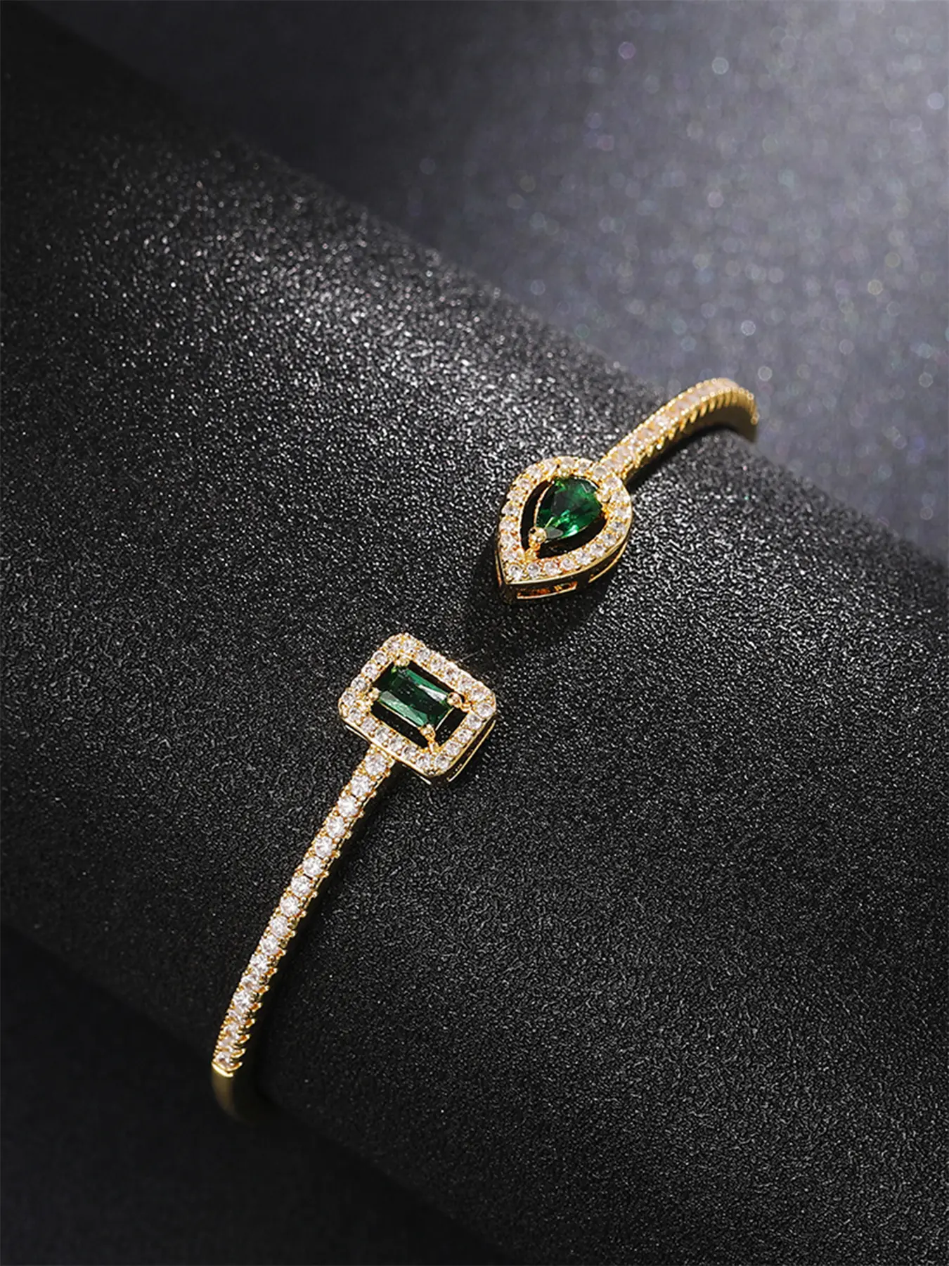 1 PC Classical Cubic Zirconia Bracelet For Women Valentine's Day Gift Wedding Jewelry