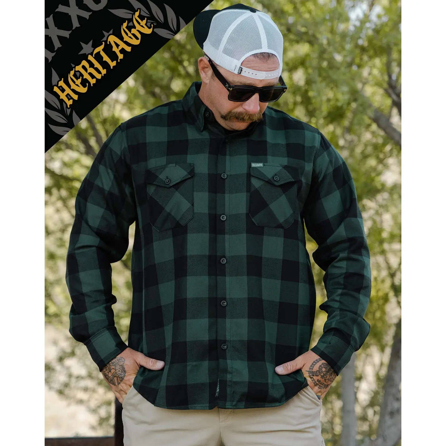 Evergreen Heritage Flannel