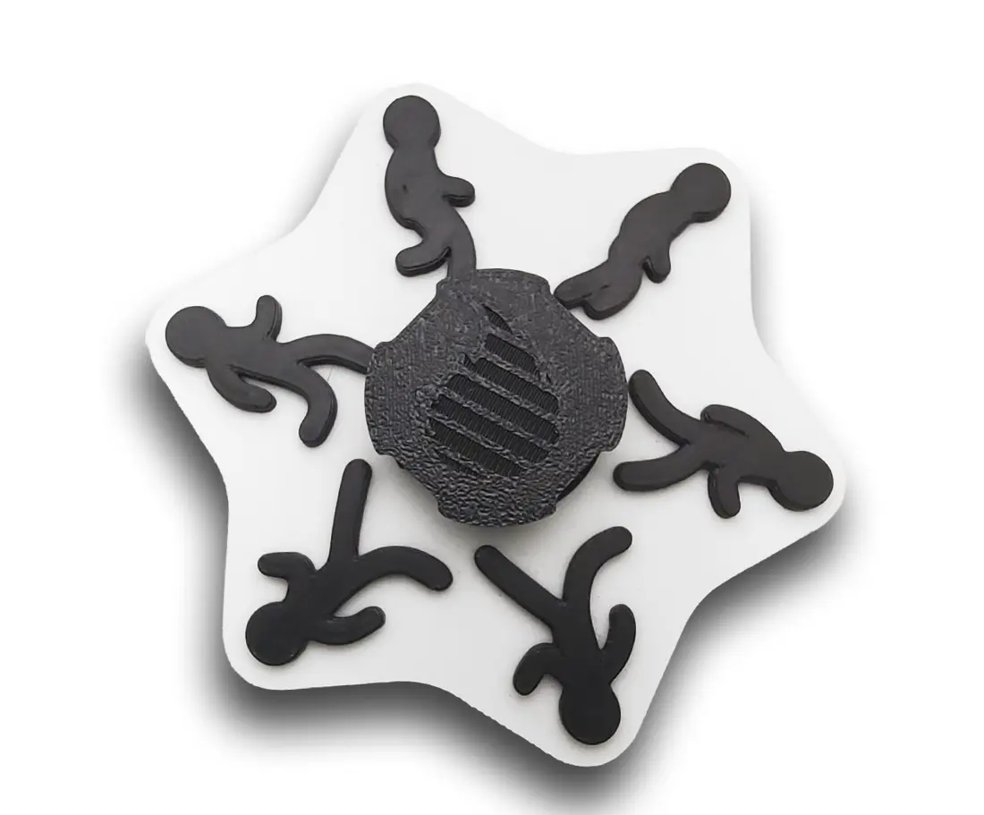 Classic Stick Person Handheld Zoetrope — Please Read Product Details Before Ordering