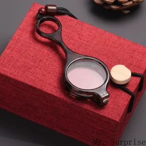 New Arrival Necklace-Style Neckstrap Non-Prescription Hanging Neck Reading Glasses, Foldable Lightweight Portable Elderly Presbyopic Fashion Pendant Eyewear, Neckstrap Non-Prescription Glasses