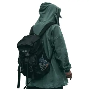 B1 Niepce Japanese Kanji Streetwear Backpack Techwear Casual Bag