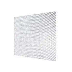 Fluorolite Plastics F12-100/2246-8 PACK Clear Prismatic Acrylic Flat Sheet Replacement Light Cover Panels 22.50" x 46.50" x .100" - 8 PACK Excellent U.V. Resistance for Commercial & Residential Use