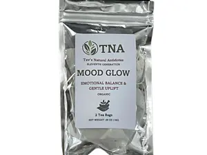 Mood Glow TEA fights the affects of depression using natural herbal Beverage Organic