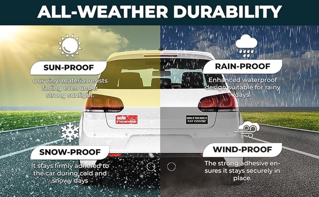 Things Canada Does Better Than America Funny Political Bumper Sticker, Waterproof Vinyl Decal 0FJ