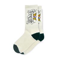 Von Dutch Cream Crew Socks