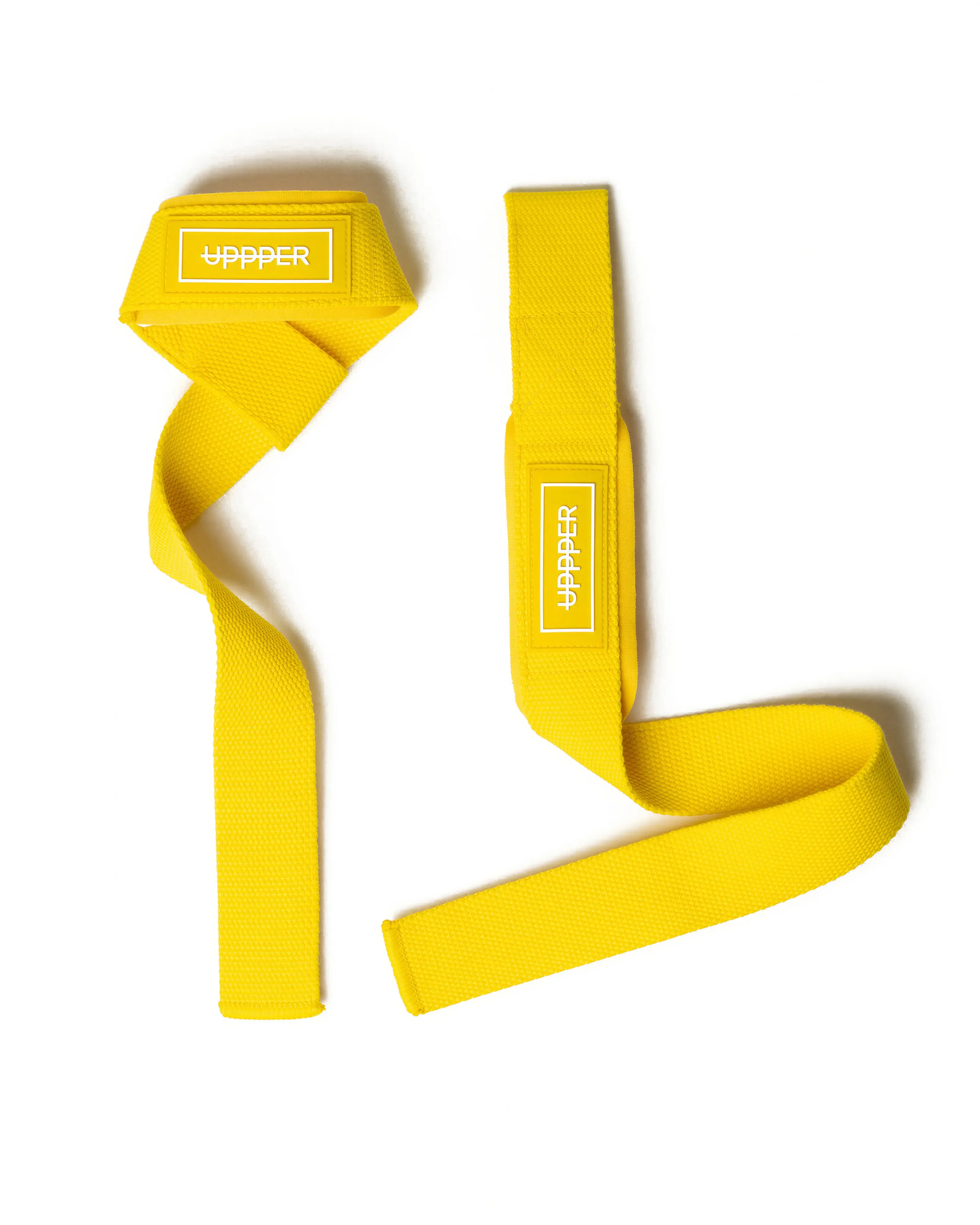 UPPPER Lifting Straps Yellow | Premium Fitness Gear
