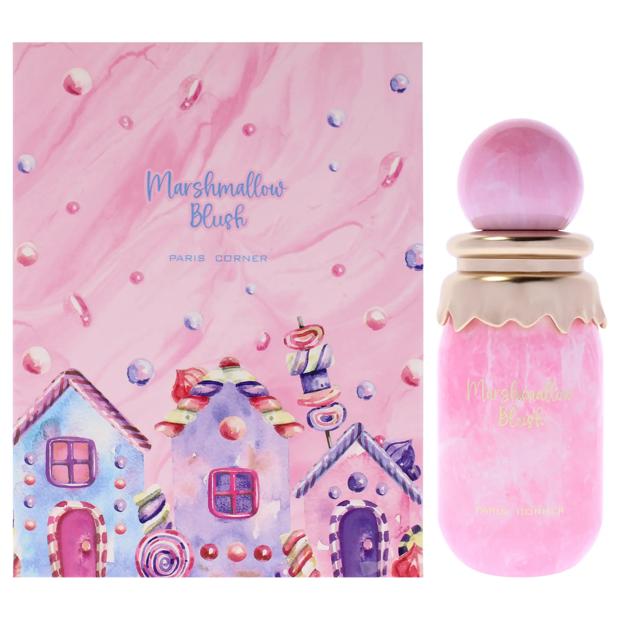 PARIS CORNER Marshmallow Blush Unisex Fragrance, 3.4 oz EDP L (131644) - United Arab Emirates Origin, 48pcs ByBox for Bulk Purchases, Distinct Scent & Sharing