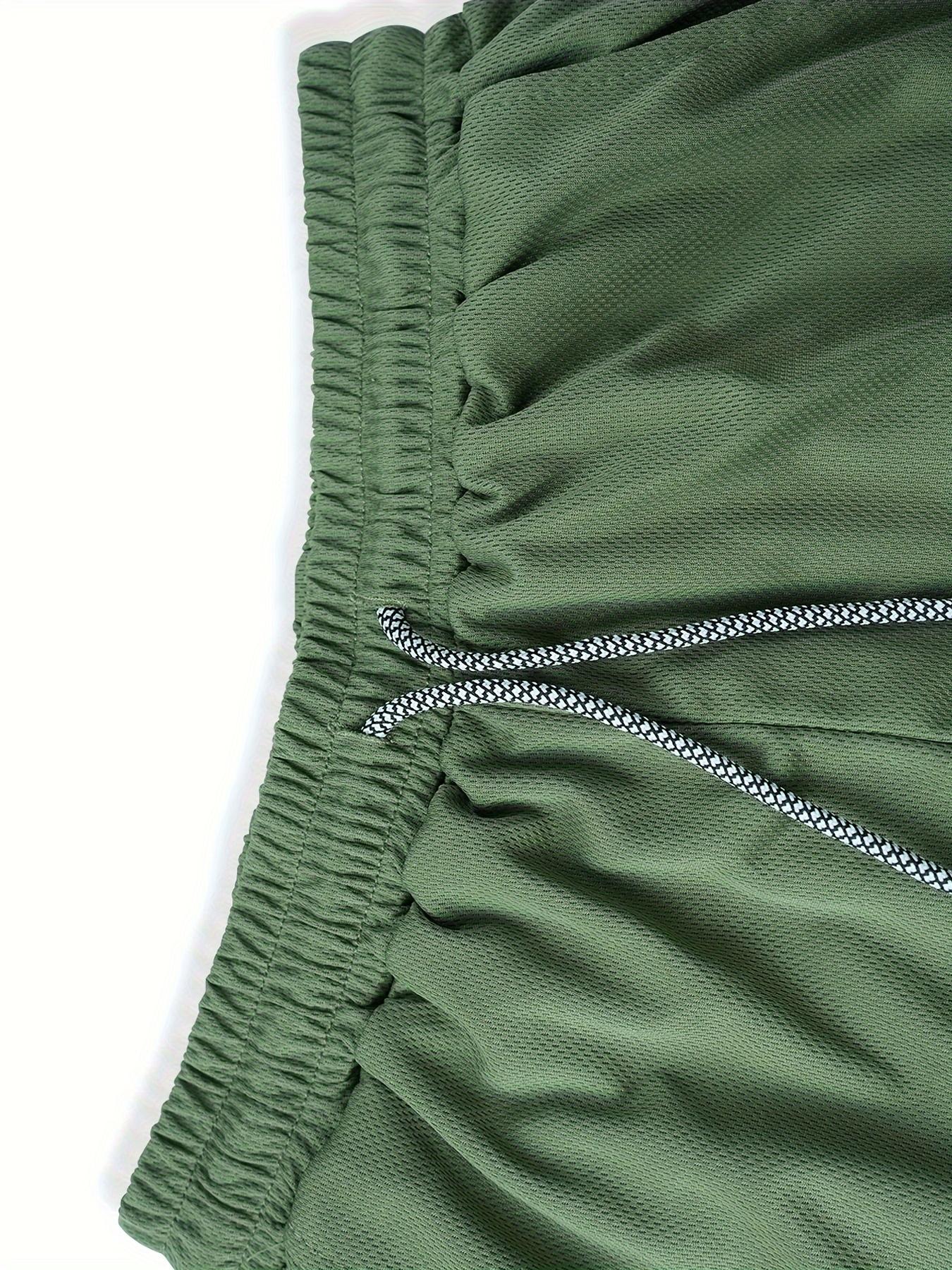 Men’s 5-Piece Summer Quick-Dry Double-Layer Stretch Bermuda Shorts — Outdoor Sports/Beachwear, Casual Sportswear