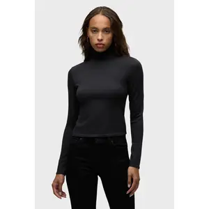 Mock Neck Long Sleeve Top