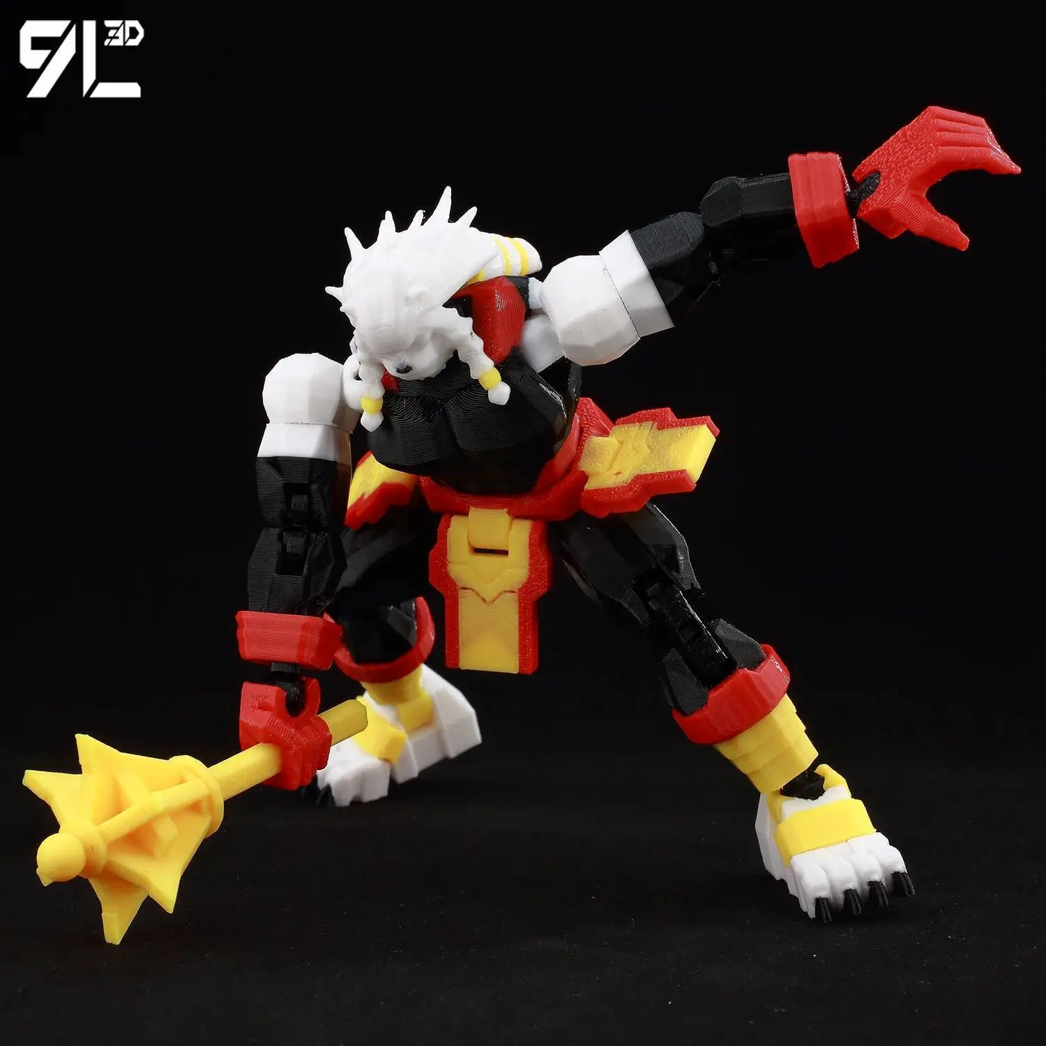 9L3D Lucky13 Invincible Boy  Action Figure Superhero Duo with Battle Pose Compatibility Collectible Animation Merch Decoration