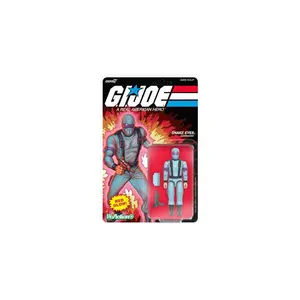 Super7 - Super7 - G.I. Joe - ReAction+ Wv6 - Snake Eyes (Red Glow, Crystal Poison)