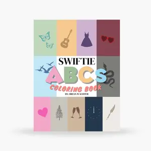 Swiftie ABCs Coloring Book, Unofficial and Unauthorized