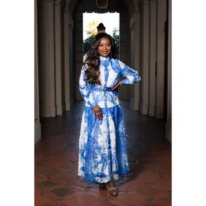 Katya Paisley Maxi Dress