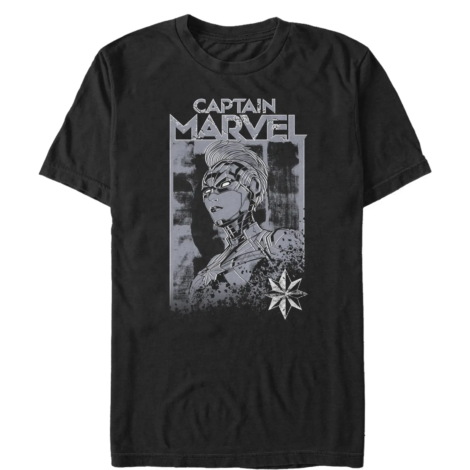 Men's Marvel Captain Marvel Vintage Hero T-Shirt