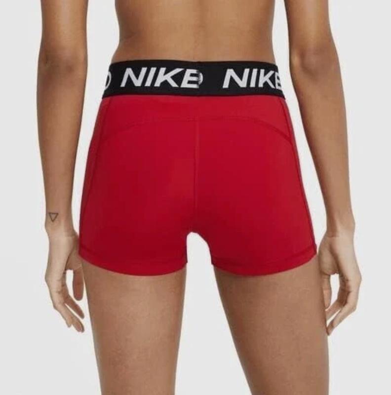 Nike Womens Nike Pro 365 3" Gym Red Compression Short XS
