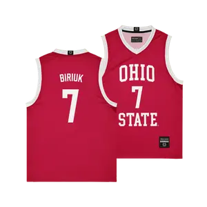 Ohio State Women's Basketball Red Jersey  - Daria Biriuk