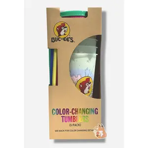 Buc-ee's Tie Dye Color Changing Tumblers